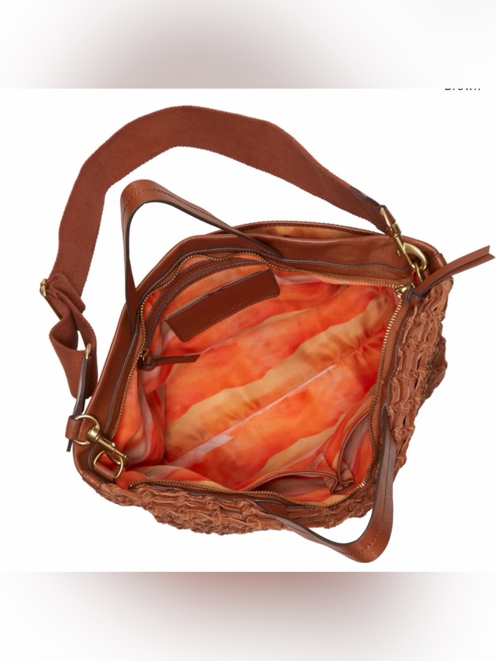 NWT New Lucky Brand Dawn Woven Tote RARE bag - Picture 3 of 8